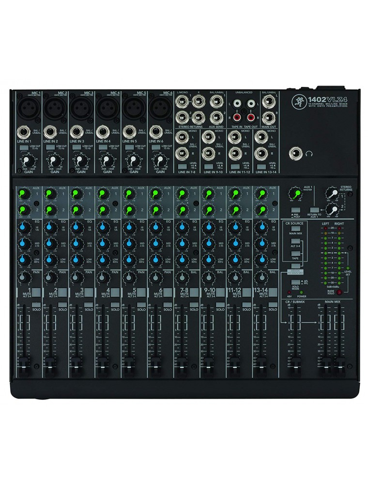 Mackie 1402VLZ4 14 Channel Compact Mixer